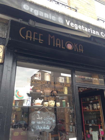 Breakfast at Cafe Maloka.